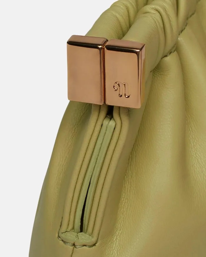 The Bar Clutch Micro AltNappa Clutch Lime Women Nanushka Bags