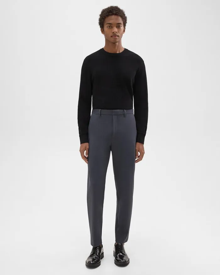 Theory Pants Curtis Pant In Precision Ponte Basalt 8211 Men