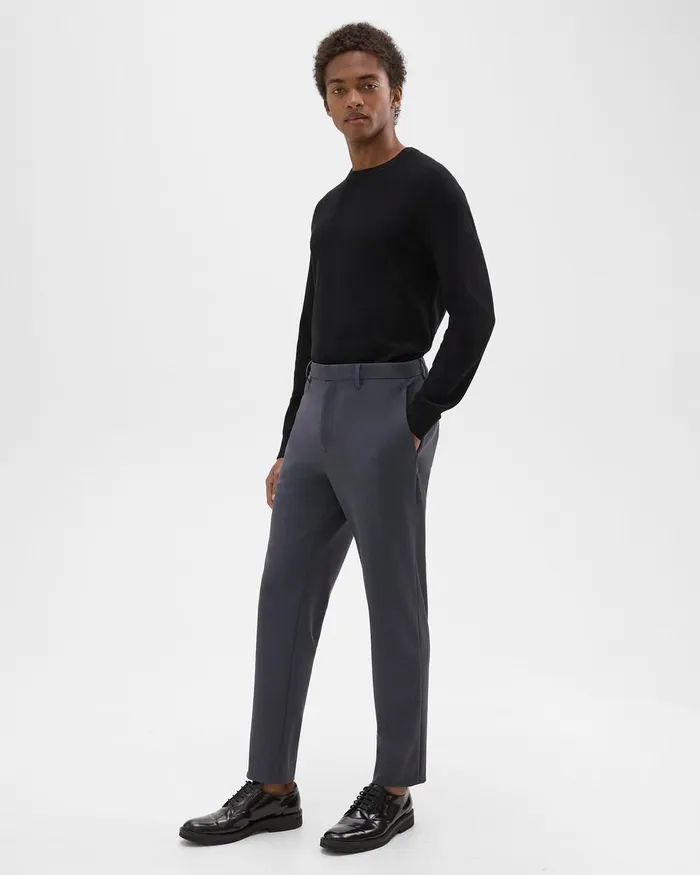 Theory Pants Curtis Pant In Precision Ponte Basalt 8211 Men
