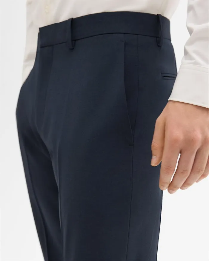 Theory Pants Mayer Pant In Stretch Wool Navy 8211 Men
