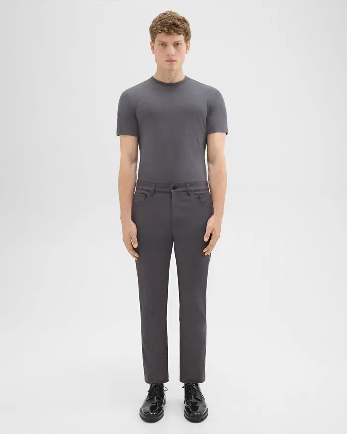 Theory Pants Raffi 5Pocket Pant In Neoteric Twill Dark Grey 8211 Men