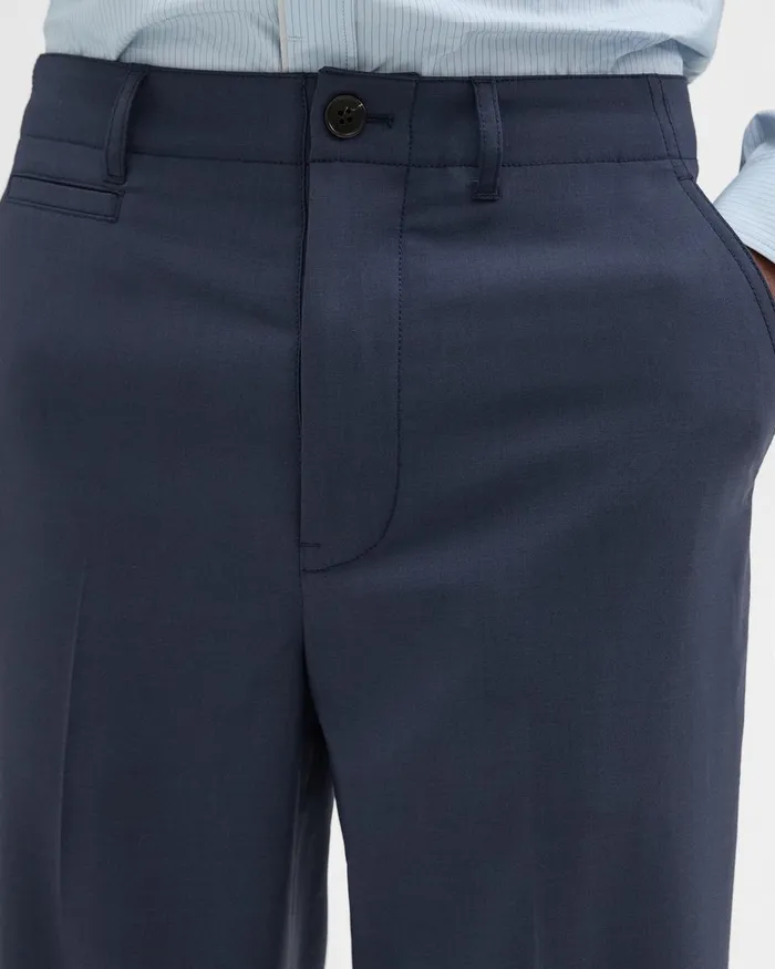 Theory Pants Relaxed Virgin Wool Pant Inkwell 8211 Men