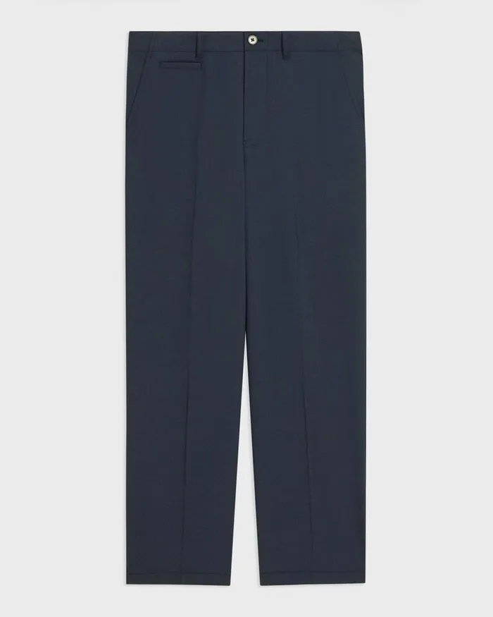 Theory Pants Relaxed Virgin Wool Pant Inkwell 8211 Men