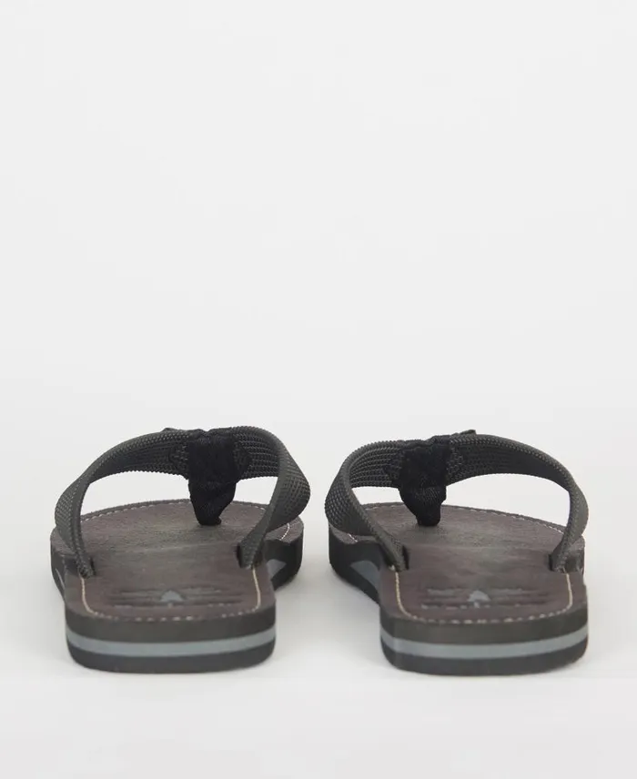 Toeman Beach Sandal Black Men Barbour Sandals