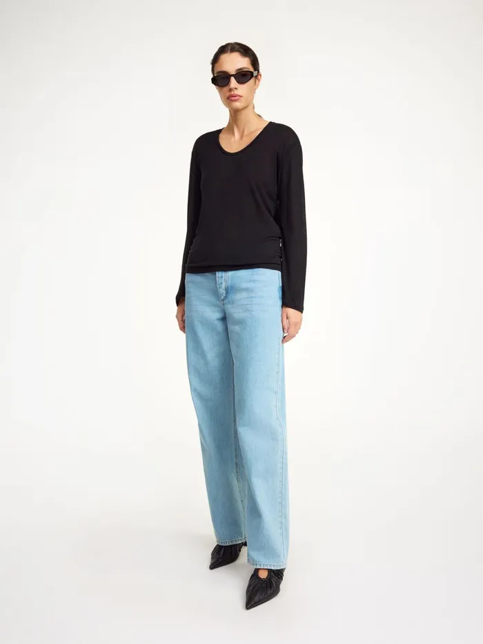 Tops and Blouses Women By Malene Birger Amalou Top Black