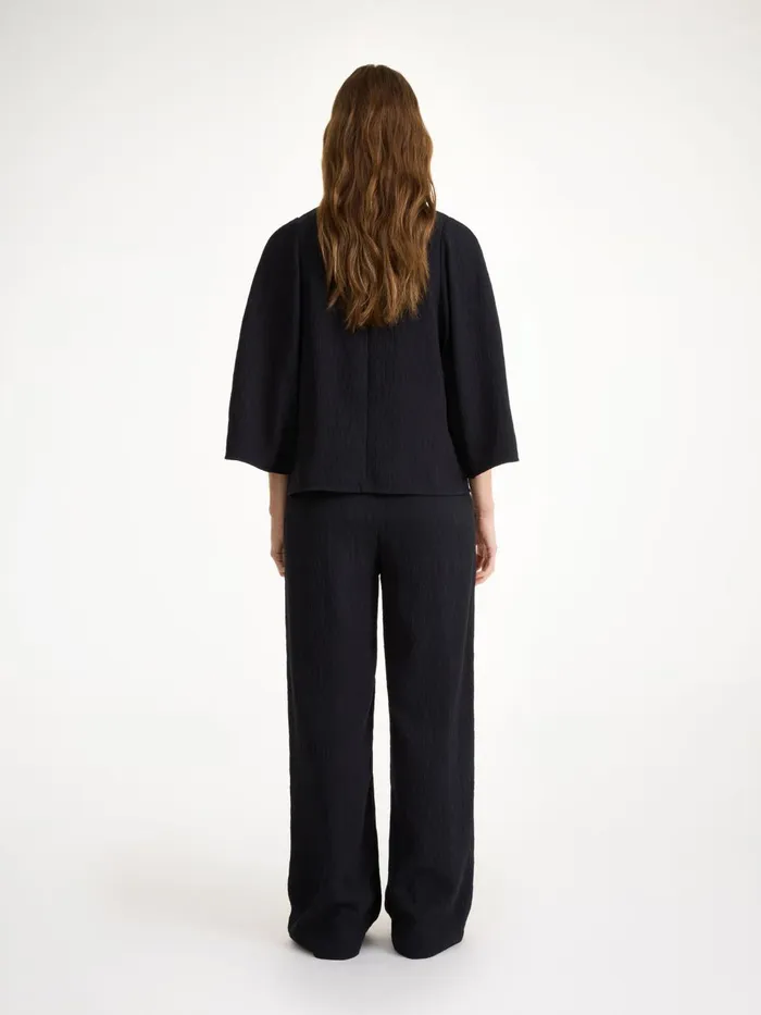 Tops and Blouses Women By Malene Birger Calyas Blouse Black