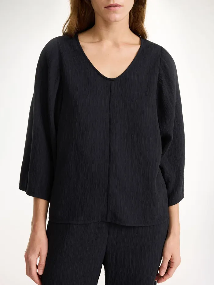 Tops and Blouses Women By Malene Birger Calyas Blouse Black