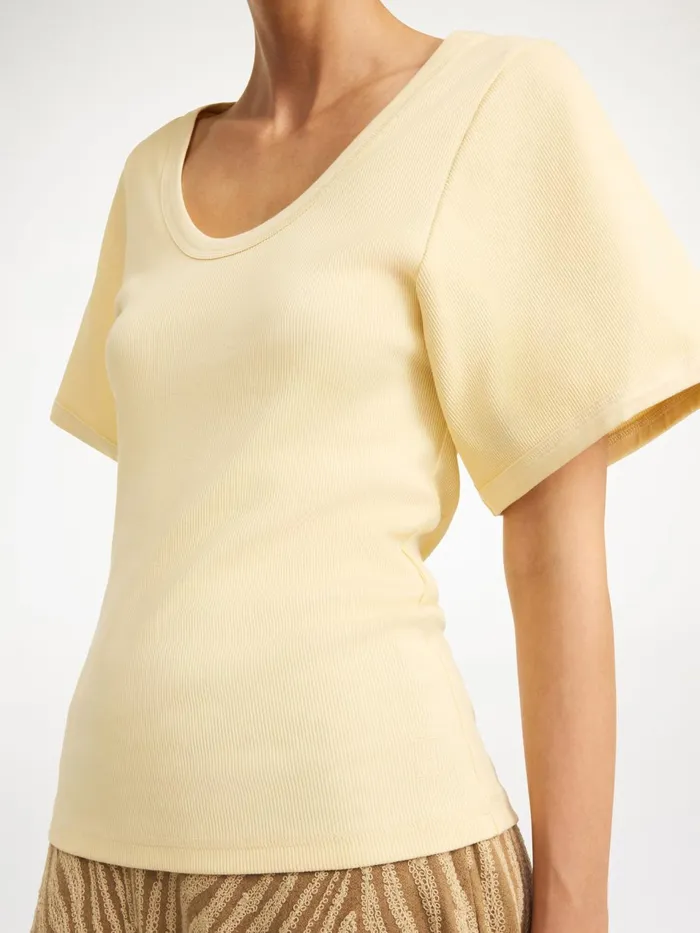 Tops and Blouses Women By Malene Birger Lunai TShirt Sea Mist