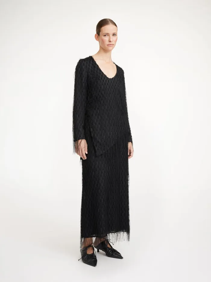 Tops and Blouses Women By Malene Birger Siimona Blouse Black