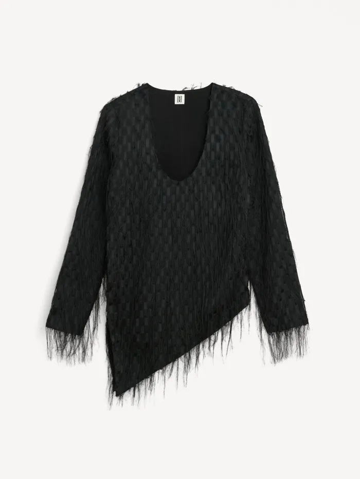 Tops and Blouses Women By Malene Birger Siimona Blouse Black
