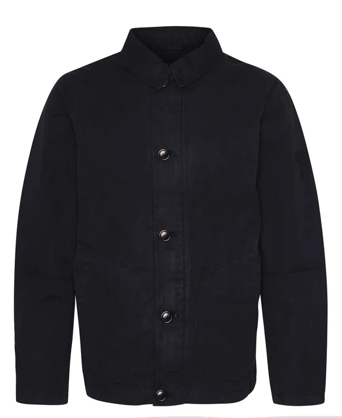 Torbay Deck Casual Jacket Washed Cobalt Men Barbour Casual Jackets