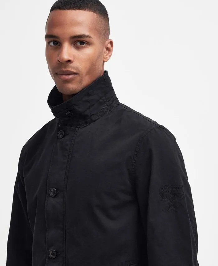 Torbay Deck Casual Jacket Washed Cobalt Men Barbour Casual Jackets