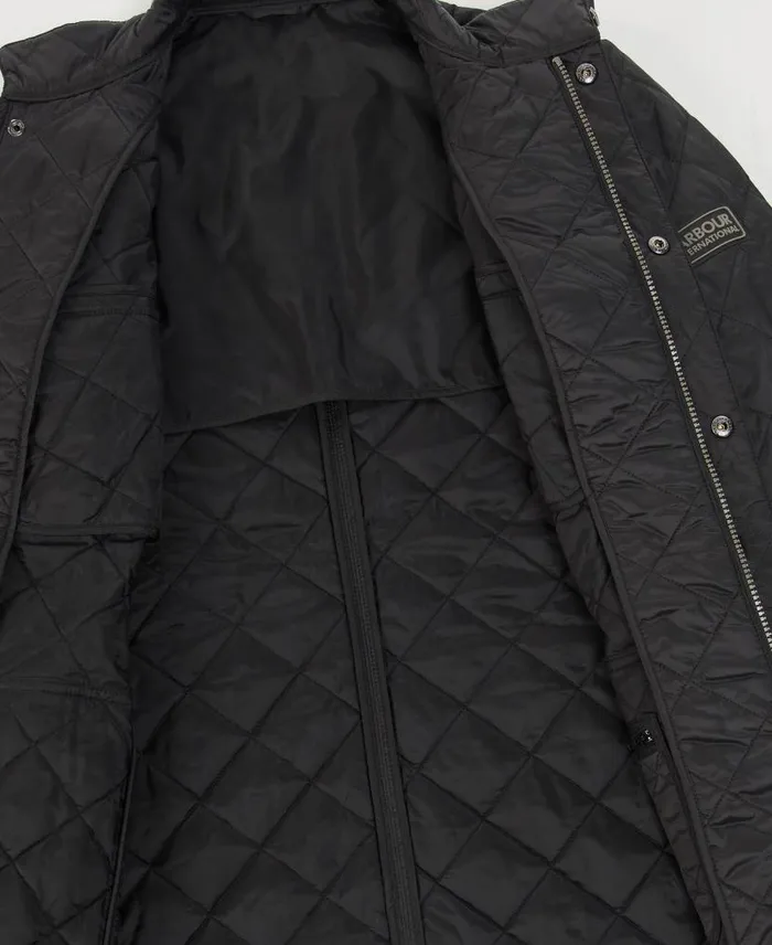 Tourer Ariel Quilted Jacket Navy Men Barbour Quilted Jackets