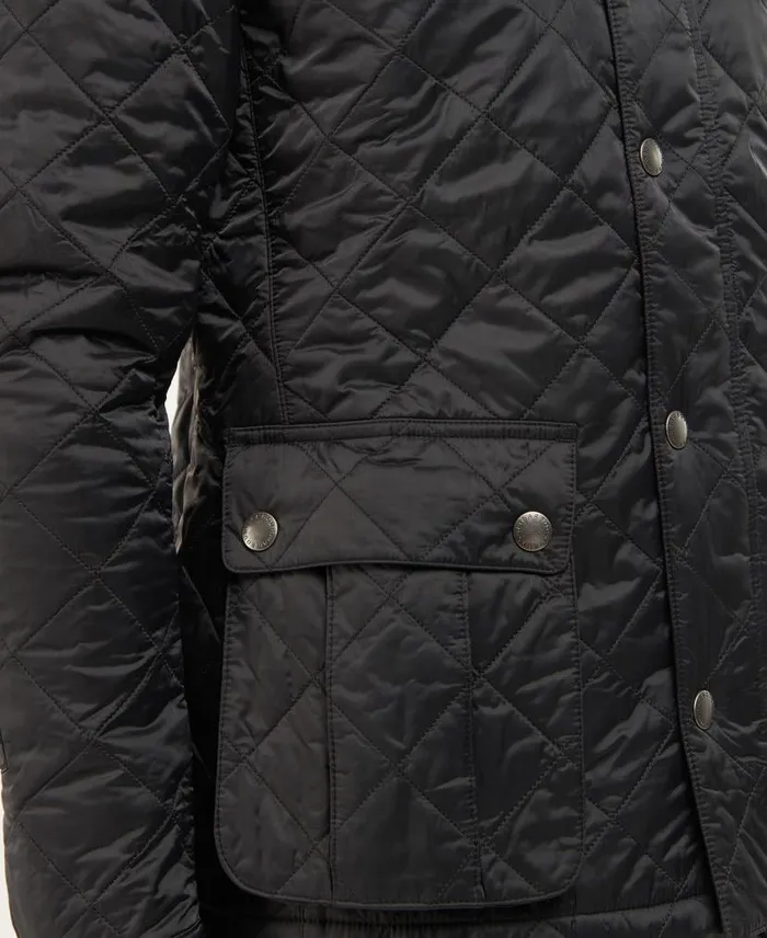 Tourer Ariel Quilted Jacket Navy Men Barbour Quilted Jackets