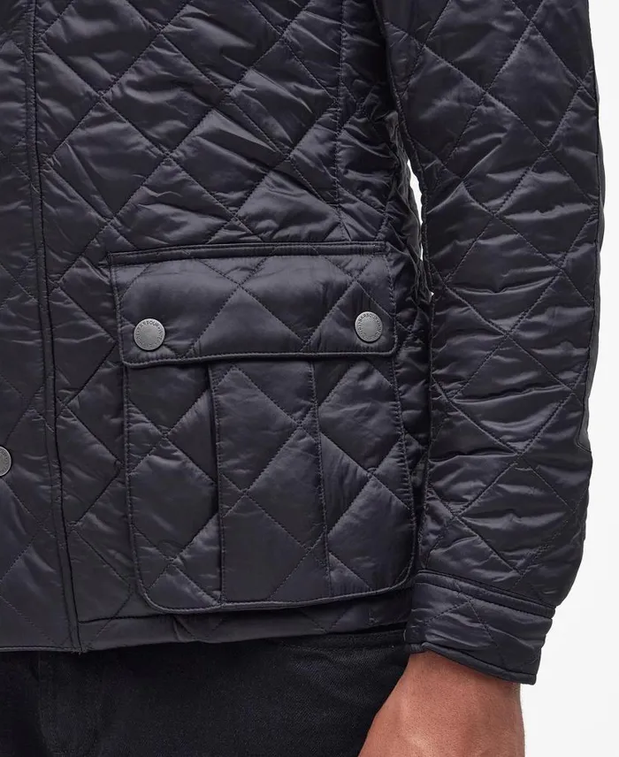Tourer Ariel Quilted Jacket Navy Men Barbour Quilted Jackets