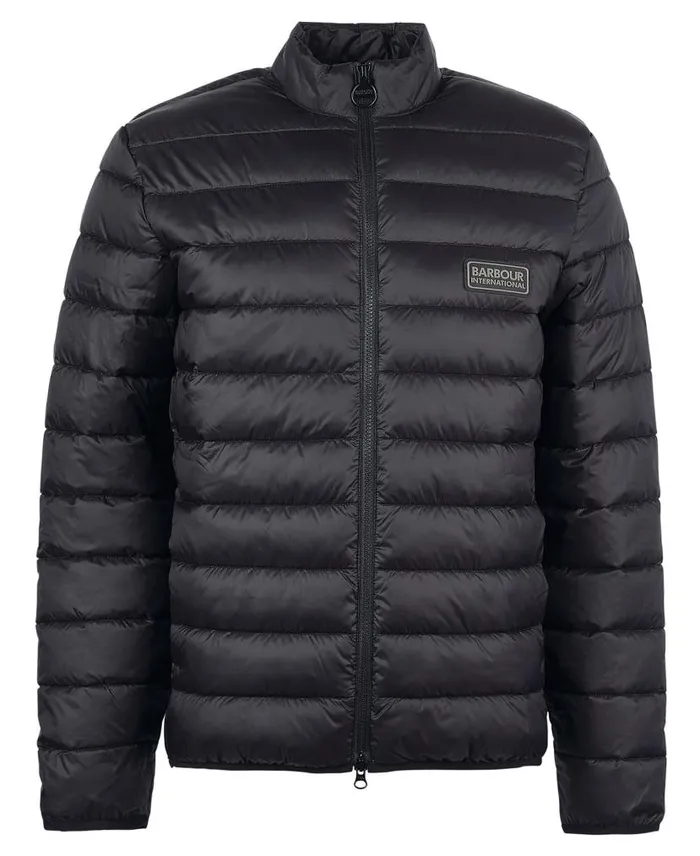 Tourer Reed Quilted Jacket Classic Black Men Barbour Quilted Jackets