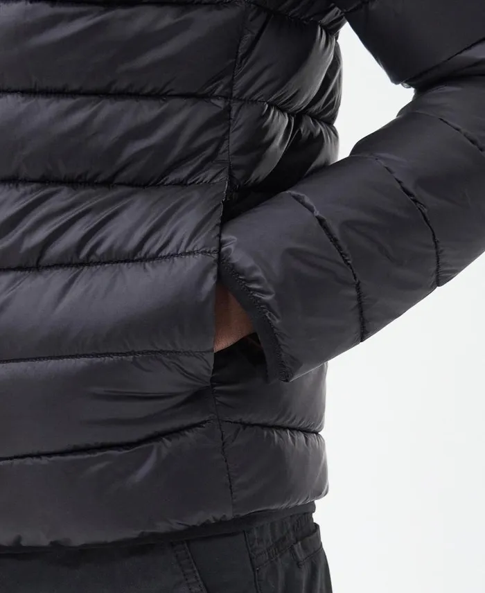 Tourer Reed Quilted Jacket Classic Black Men Barbour Quilted Jackets