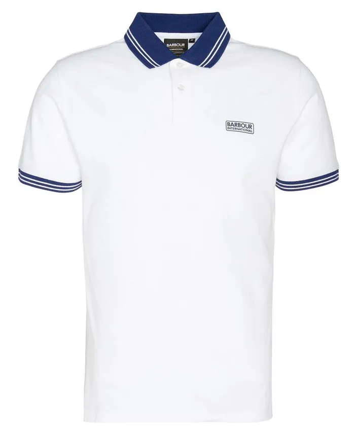 Tracker ShortSleeved Polo Shirt Coriander Men Barbour Polo Shirts