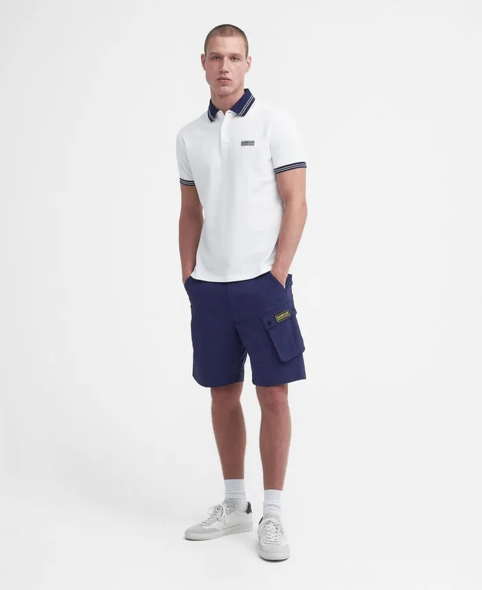 Tracker ShortSleeved Polo Shirt Coriander Men Barbour Polo Shirts