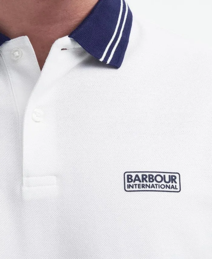 Tracker ShortSleeved Polo Shirt Coriander Men Barbour Polo Shirts