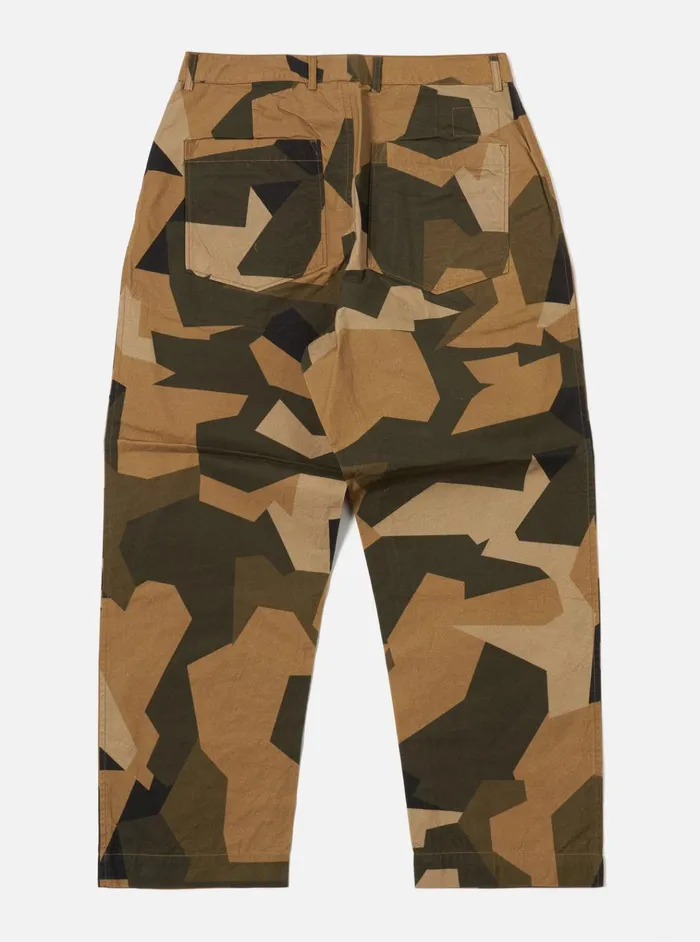 Trousers Men Universal Works Universal Works Duke Pant In Brown Swedish Camo