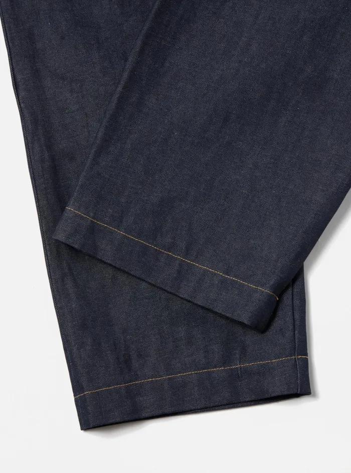 Trousers Men Universal Works Universal Works Duke Pant In Indigo 13oz Selvedge Denim