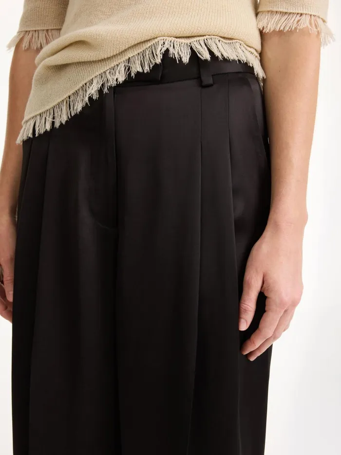 Trousers Women By Malene Birger Cymbaria HighWaist Trousers Black