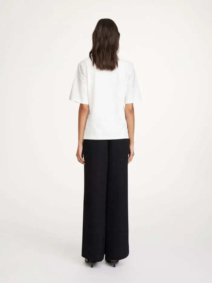 Trousers Women By Malene Birger Marchei HighWaist Trousers Black