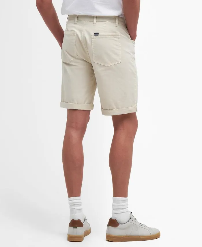 Twill Shorts Rainy Day Men Barbour Trousers and Shorts
