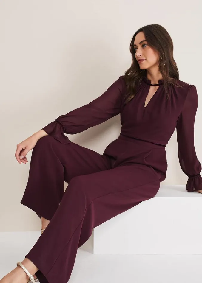 Una Jumpsuit Plum Women Phase Eight Dresses