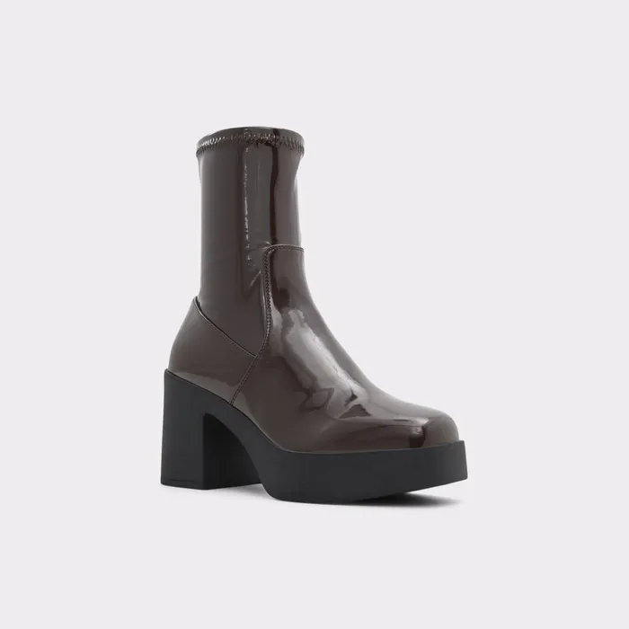 Upstep Dark Brown Women ALDO Boots