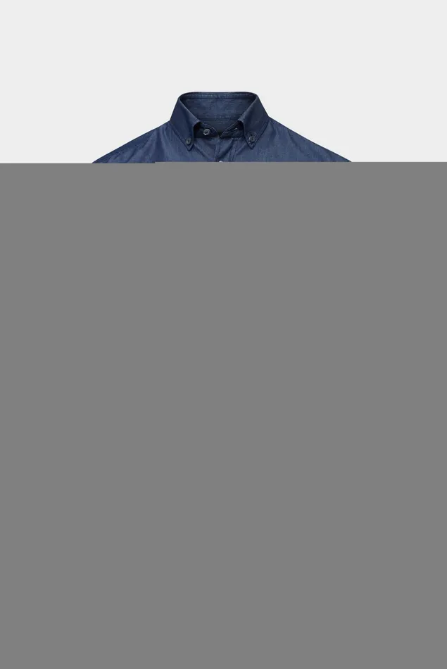 Van Laack Casual Shirts Men Denim Shirt