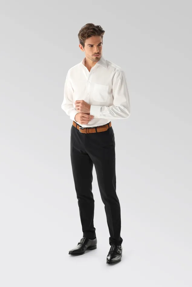 Van Laack ComfortFit Shirts Men Wrinkle Free Twill Shirt Comfort Fit White Van Laack ComfortFit Shirts Men Wrinkle Free Twill Shirt Comfort Fit White