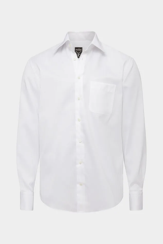 Van Laack ComfortFit Shirts Men Wrinkle Free Twill Shirt Comfort Fit White Van Laack ComfortFit Shirts Men Wrinkle Free Twill Shirt Comfort Fit White