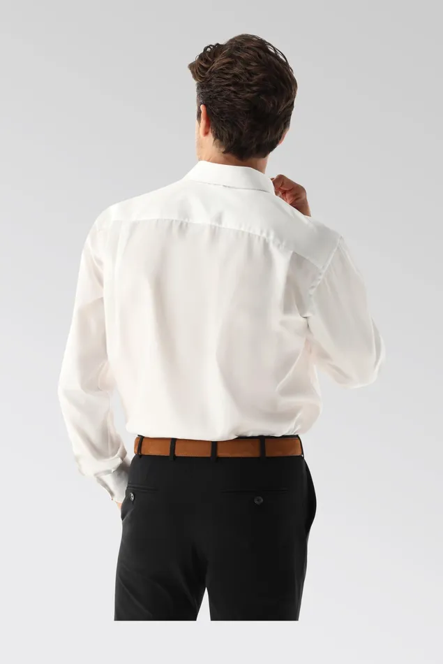 Van Laack ComfortFit Shirts Men Wrinkle Free Twill Shirt Comfort Fit White Van Laack ComfortFit Shirts Men Wrinkle Free Twill Shirt Comfort Fit White