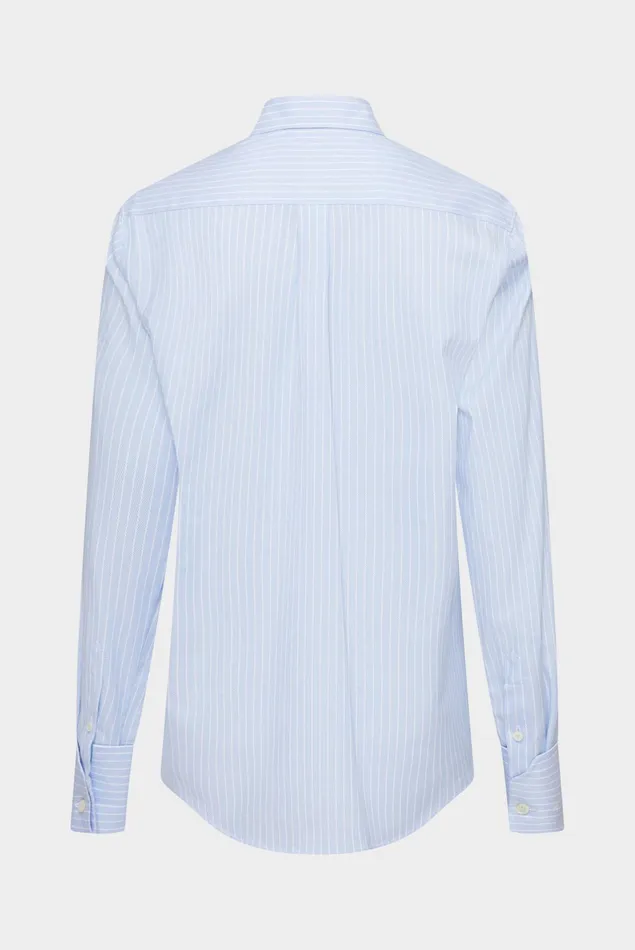 Van Laack Festive Blouses Women SemiFitted Dobby Shirt Made Of Organic Cotton Van Laack Festive Blouses Women SemiFitted Dobby Shirt Made Of Organic Cotton