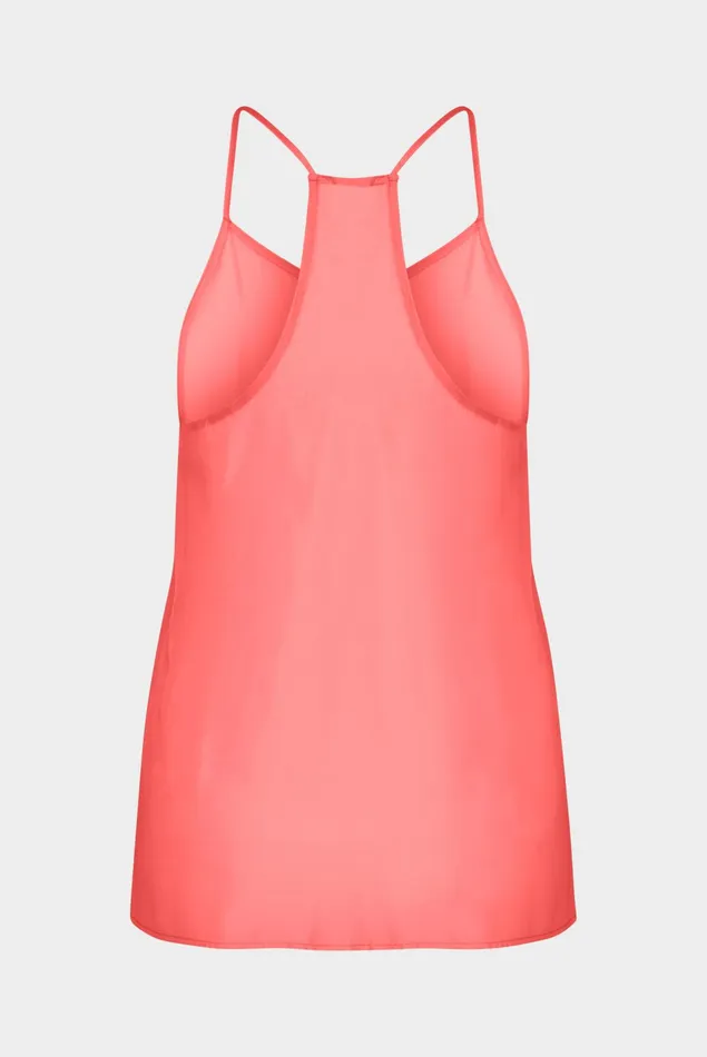 Van Laack Tops and TShirts Women Plain Viscose Top Coral Van Laack Tops and TShirts Women Plain Viscose Top Coral