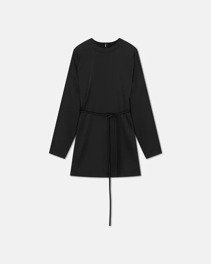 Vanessa Slip Satin Mini Dress Black Women Nanushka Dresses
