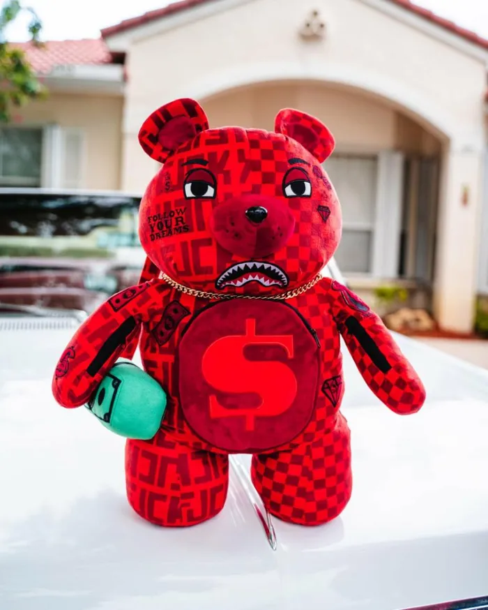 VENI VIDI VICI MONEYBEAR TEDDYBEAR BACKPACK Bags SPRAYGROUND