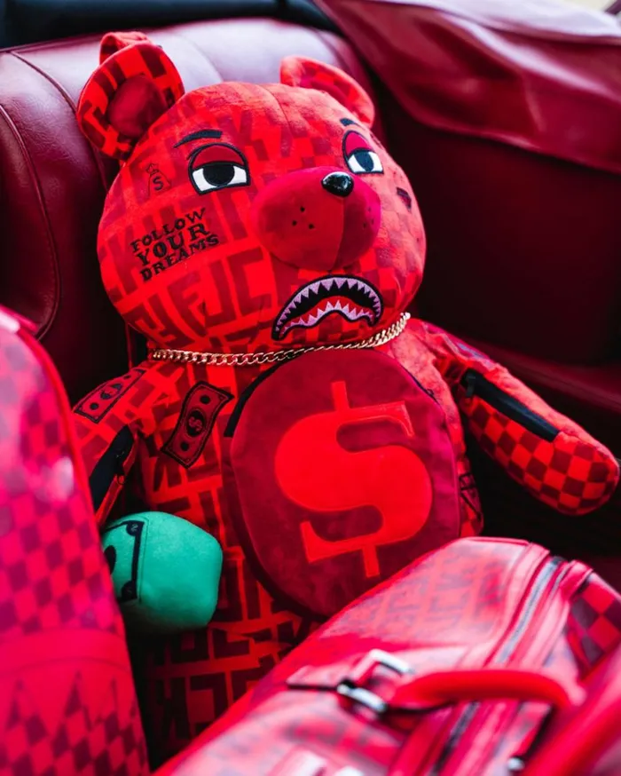 VENI VIDI VICI MONEYBEAR TEDDYBEAR BACKPACK Bags SPRAYGROUND