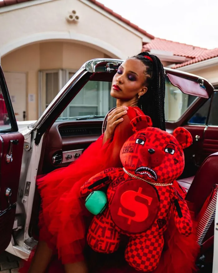 VENI VIDI VICI MONEYBEAR TEDDYBEAR BACKPACK Bags SPRAYGROUND