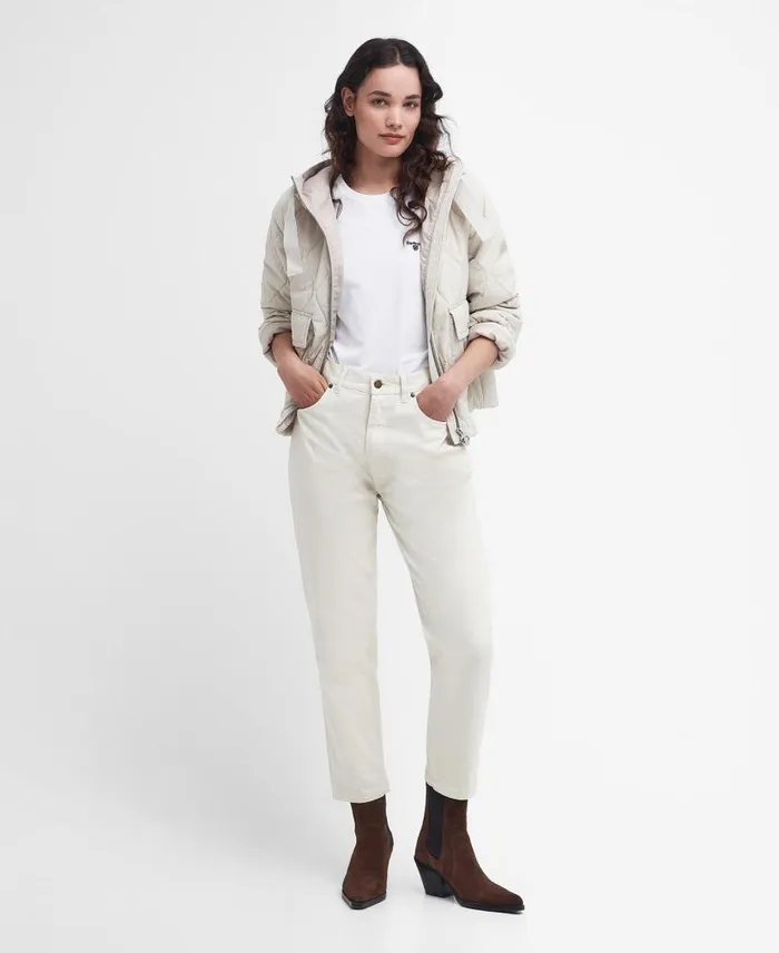 Venton Quilted Jacket Military Olive Women Barbour Quilted Jackets