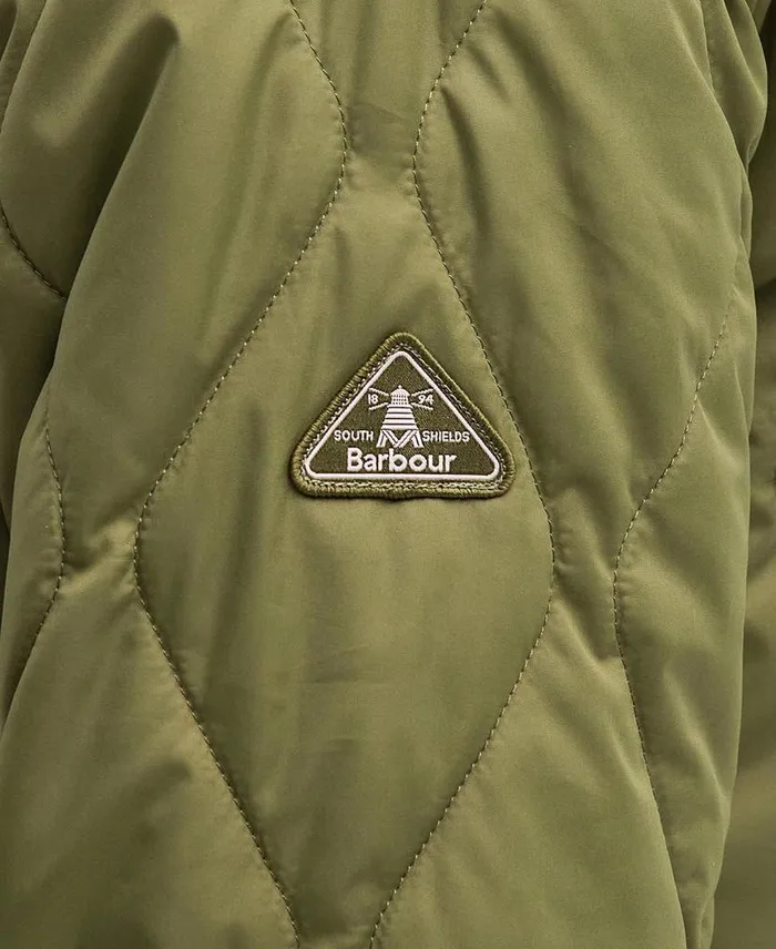 Venton Quilted Jacket Military Olive Women Barbour Quilted Jackets