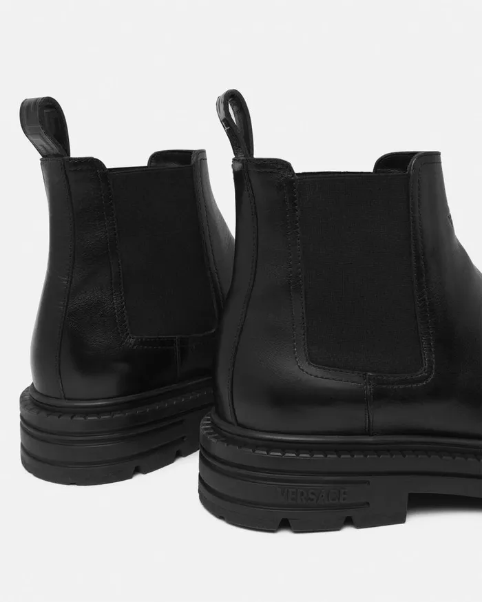 Versace Boots Adriano Chelsea Boots Black 8211 Men Versace Boots Adriano Chelsea Boots Black 8211 Men