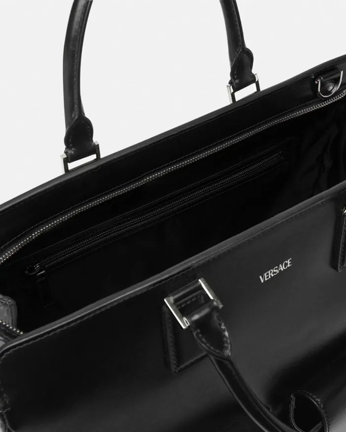 Versace Cargo Cargo Tote Bag Blacksilver 8211 Men