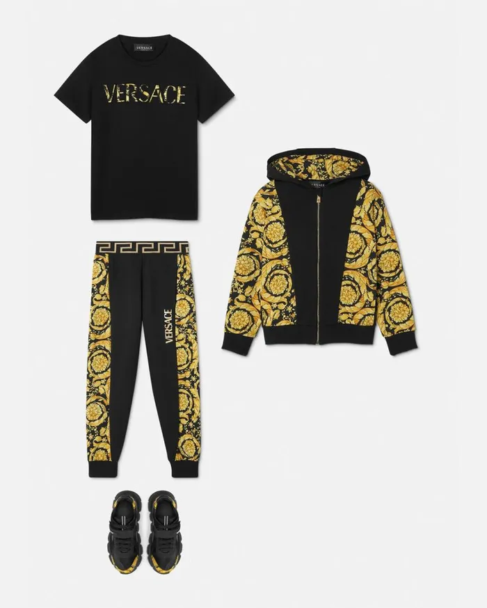 Versace Clothing Barocco Kids Sweatpants Black 8211 Children Versace Clothing Barocco Kids Sweatpants Black 8211 Children