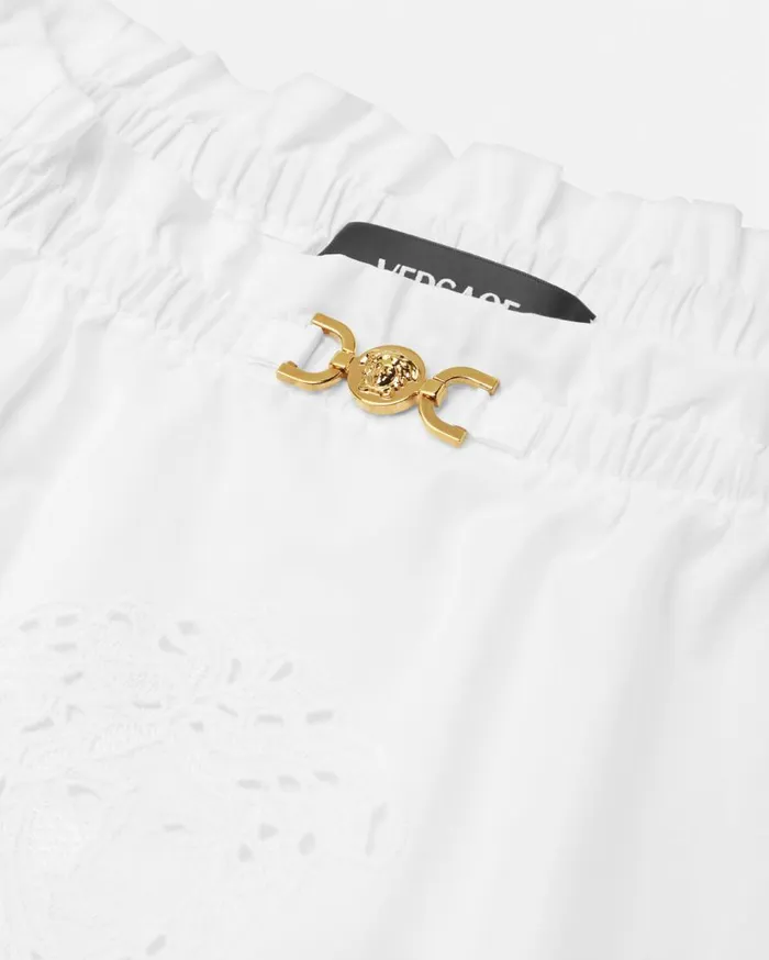 Versace Clothing Embroidered Sangallo Baby Shirt White 8211 Children Versace Clothing Embroidered Sangallo Baby Shirt White 8211 Children