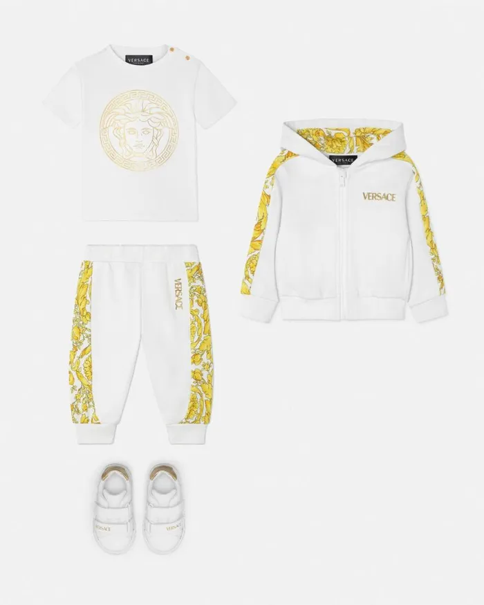Versace Clothing Medusa Baby TShirt Whiteprint 8211 Children Versace Clothing Medusa Baby TShirt Whiteprint 8211 Children