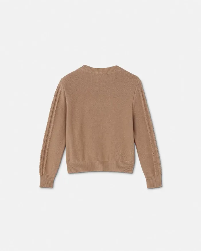 Versace Clothing Medusa Kids Knit Sweater Beige 8211 Children Versace Clothing Medusa Kids Knit Sweater Beige 8211 Children