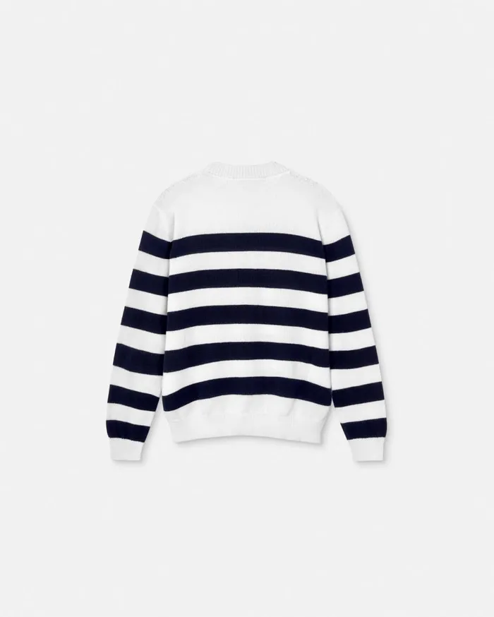 Versace Clothing Nautical Stripe Kids Sweater White 8211 Children Versace Clothing Nautical Stripe Kids Sweater White 8211 Children